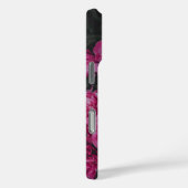 Coques Case-Mate iPhone Pink peonies, dark moody aesthetic (Verso / Droite)