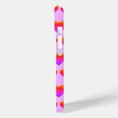 Coques Case-Mate iPhone Pink Purple Hearts Love Valentine's Day (Verso / Gauche)