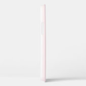 Coques Case-Mate iPhone Pink Purple Ombre Gris Dégradé Nom personnalisé (Verso / Droite)