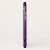 COQUES Case-Mate iPhone PINK PURPLE SWIRLS, BERRIES FLORAL DAMASK MONOGRAM (Dos/Gauche)