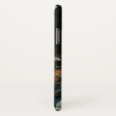 COQUES Case-Mate iPhone PINK RED ANEMONES WHITE FLOWERS, BUTTERFLY MONOGRA (Dos/Droite)