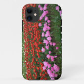 Coques Case-Mate iPhone Pink & Red Tulip Field, Oregon (Dos)