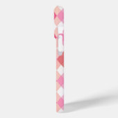Coques Case-Mate iPhone Pink Rhombus (Verso / Gauche)