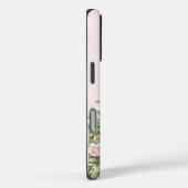 Coques Case-Mate iPhone Pink Rose Floral Fence Cowgirl (Verso / Droite)