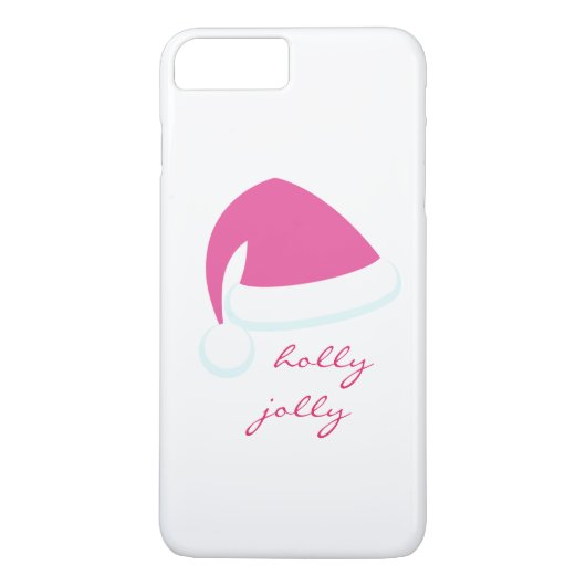Coques Case-Mate iPhone Pink Santa Hat iPhone 7 (Dos)