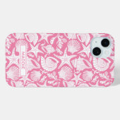 Coques Case-Mate iPhone Pink Shells Personalized (Verso (horizontal))