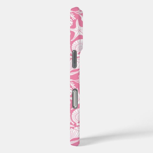 Coques Case-Mate iPhone Pink Shells Personalized (Verso / Droite)