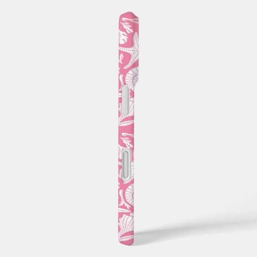 Coques Case-Mate iPhone Pink Shells Personalized (Verso / Droite)