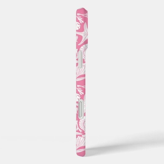 Coques Case-Mate iPhone Pink Shells Personalized (Verso / Droite)