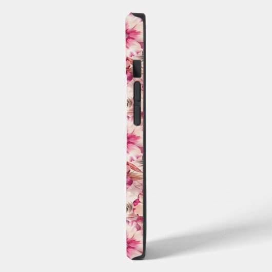 Coques Case-Mate iPhone Pink Tie Dye Floral (Verso / Gauche)
