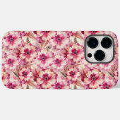 Coques Case-Mate iPhone Pink Tie Dye Floral (Verso (horizontal))