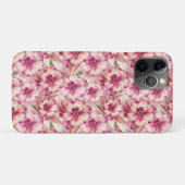 Coques Case-Mate iPhone Pink Tie Dye Floral (Dos (Horizontal))
