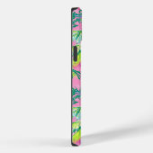 Coques Case-Mate iPhone Pink Tropical Preppy (Verso / Droite)