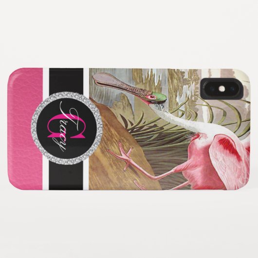 Coques Case-Mate iPhone Pink Tropical Roseate Spoonbill (Dos (Horizontal))