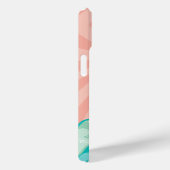 Coques Case-Mate iPhone Pink Tropical Sun Aqua Waves Summer Beach Océan (Verso / Droite)