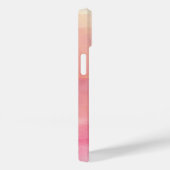 Coques Case-Mate iPhone Pink Watercolor Ombre Nom (Verso / Droite)
