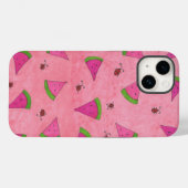 Coques Case-Mate iPhone Pink Watermelon et Lady Bugs (Verso (horizontal))