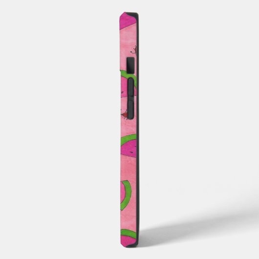 Coques Case-Mate iPhone Pink Watermelon et Lady Bugs (Verso / Gauche)