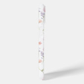 Coques Case-Mate iPhone Pink Wildflower Garden Monogrammed (Verso / Droite)