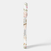 Coques Case-Mate iPhone Pink Winter Poinsettia Floral iPhone Case | (Verso / Droite)