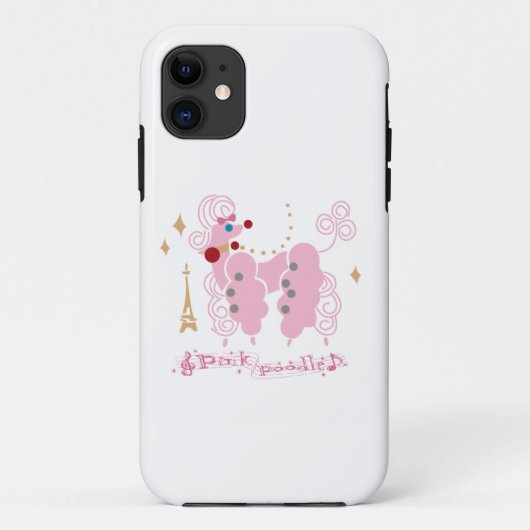 Coques Case-Mate iPhone ♪Pinkpoodle♪ (Dos)
