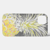 Coques Case-Mate iPhone Pinneapple de Tropical Yellow (Verso (horizontal))