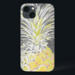 iPhone 13 Coque Pinneapple jaune tropical<br><div class="desc">Pinneapple jaune tropical. Artiste : Studio W. Numéro d'image : 149437D.</div>