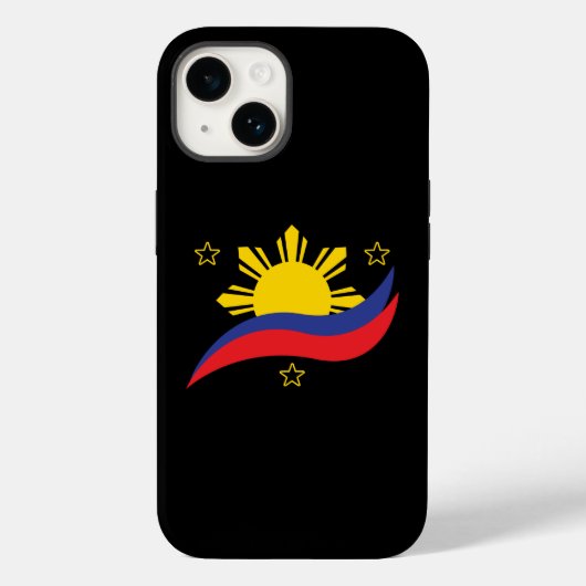 Coques Case-Mate iPhone Pinoy Flag (Verso)