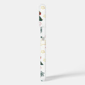 Coques Case-Mate iPhone Pins étoilés de Noël (Verso / Gauche)