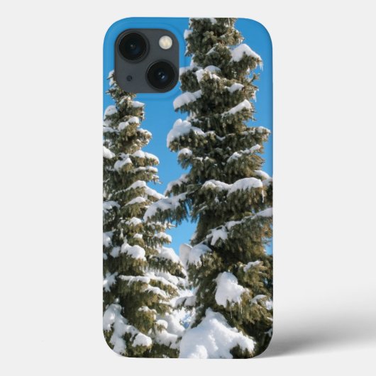 Coques Case-Mate iPhone Pins sous la neige (Verso)
