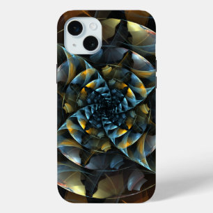Coque iPhone 15 Mini Pinwheel Art Abstrait