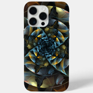 Coque iPhone 15 Pro Max Pinwheel Art Abstrait