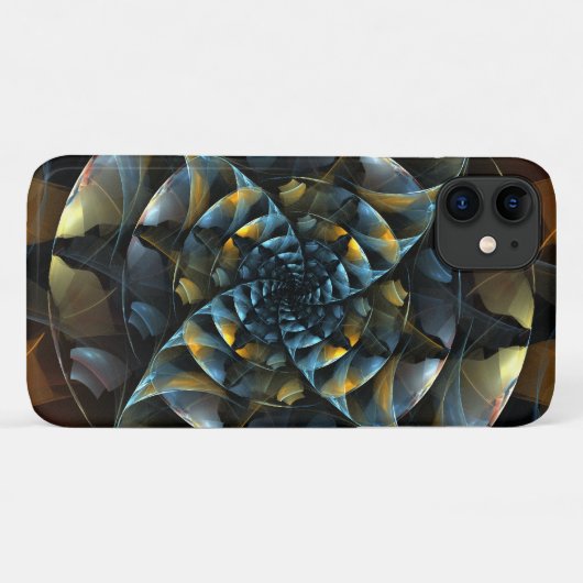 Coques Case-Mate iPhone Pinwheel Art Abstrait (Dos (Horizontal))