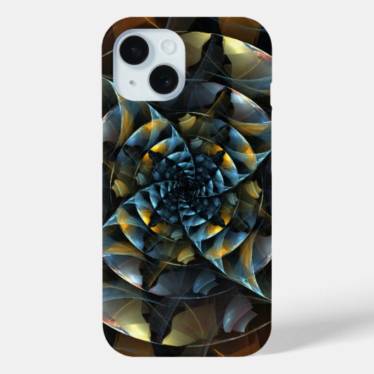 Coques Case-Mate iPhone Pinwheel Art Abstrait (Verso)