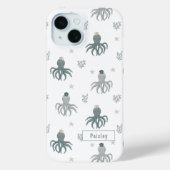 Coques Case-Mate iPhone Pipe de natation avec nom (Verso)