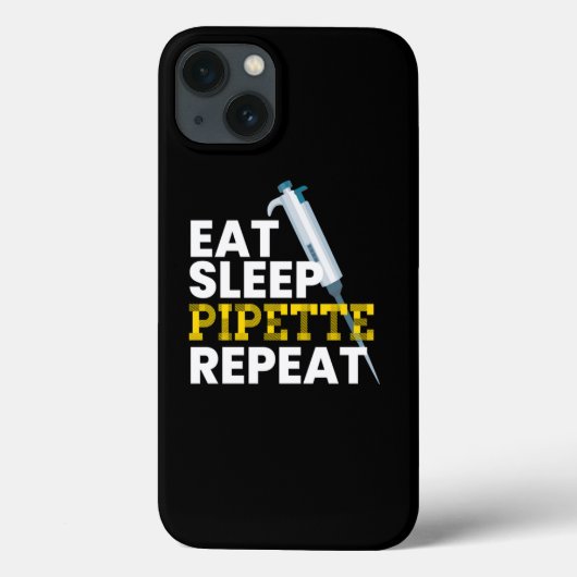 Coques Case-Mate iPhone Pipette de sommeil de manger Répéter Microbiologie (Verso)