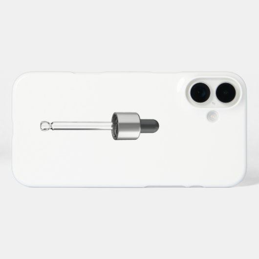 Coques Case-Mate iPhone Pipette vide (Verso (horizontal))