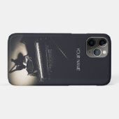 Coques Case-Mate iPhone Pipiano vintage noir (Dos (Horizontal))
