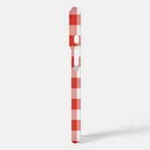 Coques Case-Mate iPhone Pique-nique rouge avec nom personnalisé (Verso / Gauche)