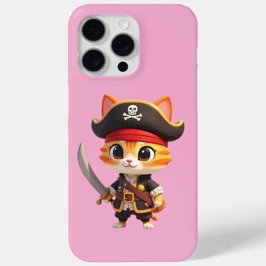 Coques Case-Mate iPhone Pirate Baby Cat iPhone/iPad Case  (Verso)