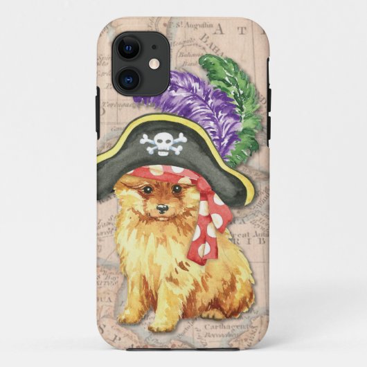 Coques Case-Mate iPhone Pirate de Poméranie (Dos)