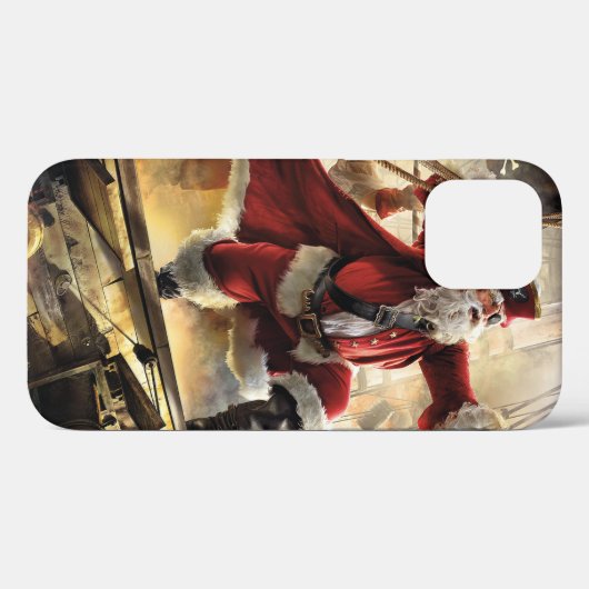 Coques Case-Mate iPhone Pirate Père Noël (Verso (horizontal))