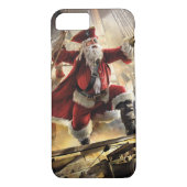 Coques Case-Mate iPhone Pirate Père Noël (Dos)