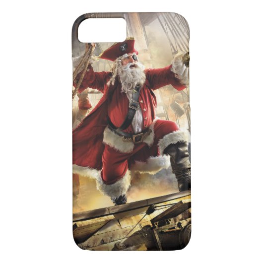 Coques Case-Mate iPhone Pirate Père Noël (Dos)