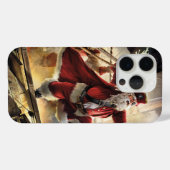 Coques Case-Mate iPhone Pirate Père Noël (Verso (horizontal))