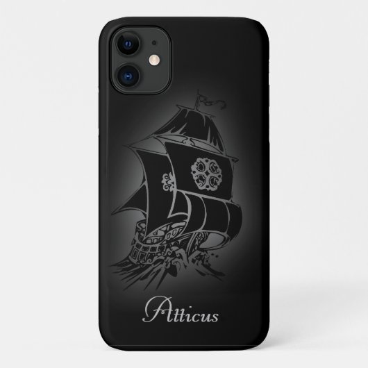 Coques Case-Mate iPhone Pirate Ship Personal (Dos)