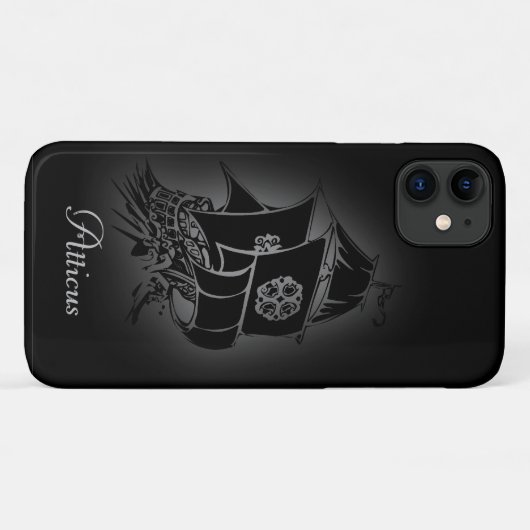 Coques Case-Mate iPhone Pirate Ship Personal (Dos (Horizontal))