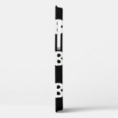 Coques Case-Mate iPhone Pirate Skuls Crossbones Motif sans couture (Verso / Gauche)