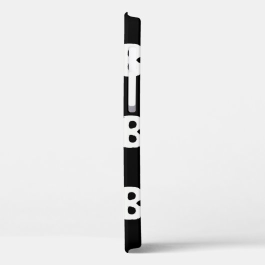 Coques Case-Mate iPhone Pirate Skuls Crossbones Motif sans couture (Verso / Gauche)