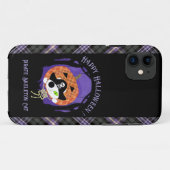 Coques Case-Mate iPhone Pirate squelette chat et plaid (Dos (Horizontal))